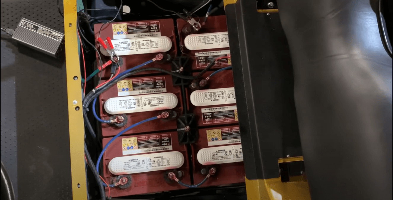 Charge batteries before storing in winter