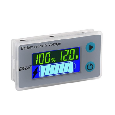 DROK Digital Battery Meter