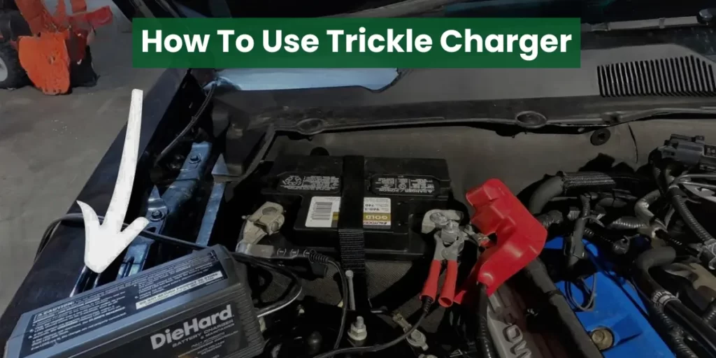 use Trickle Charger 
