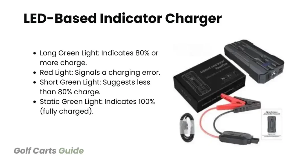 What Should Your Golf Cart Charger Read When Fully Charged?