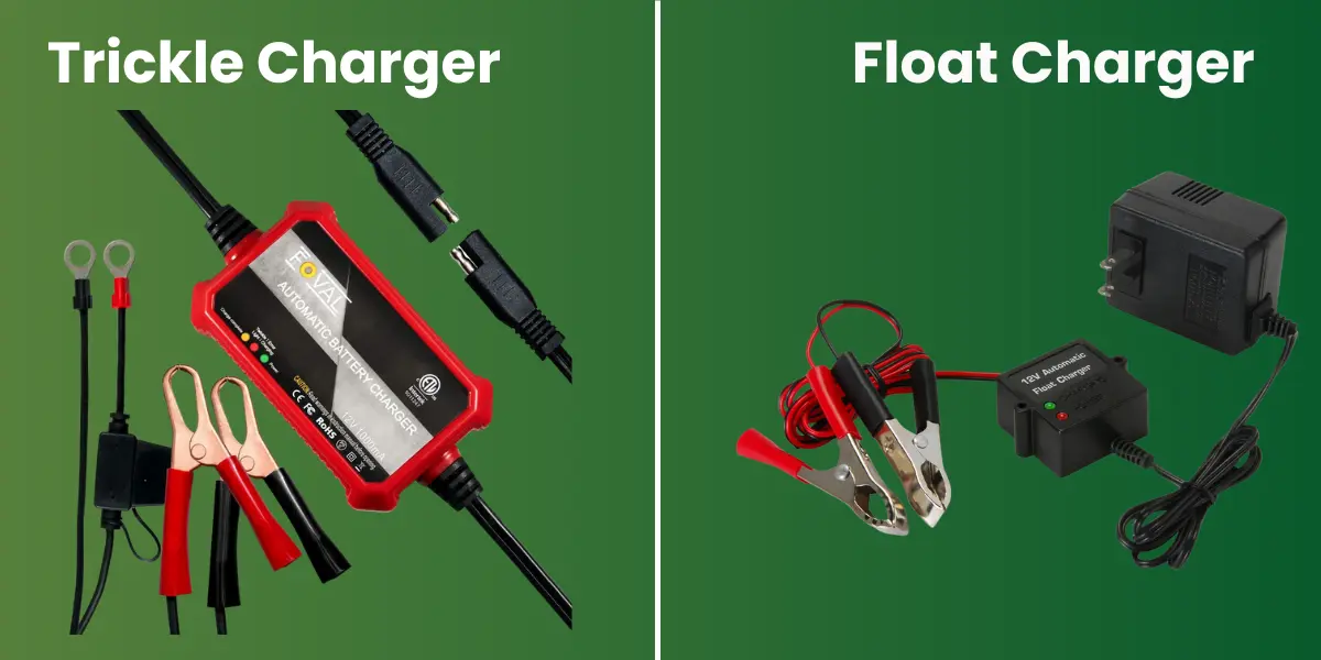 Trickle Charger VS Float Charger