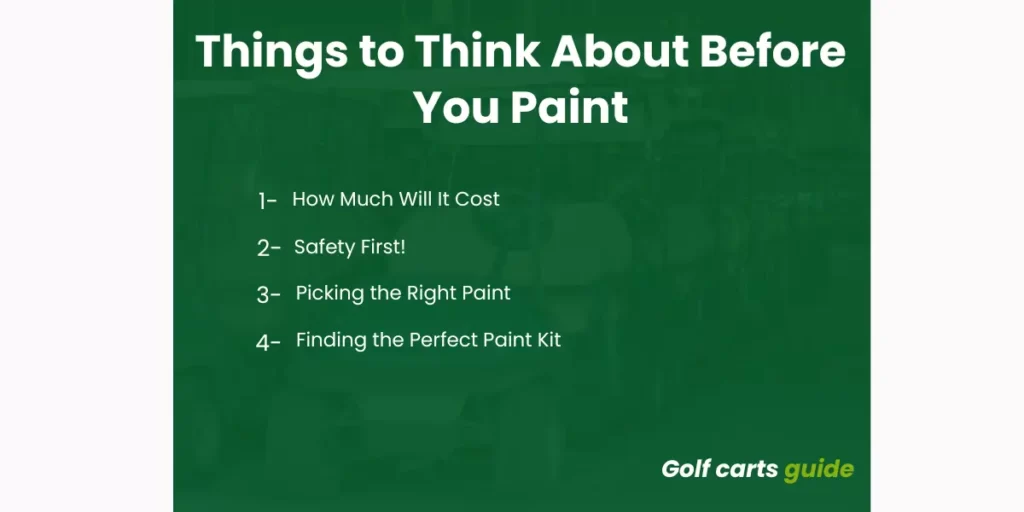 Things to Think About Before You Paint